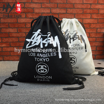 Custom printing skateboard hip-hop canvas backpack bag
